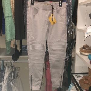 Khaki style skinny pant